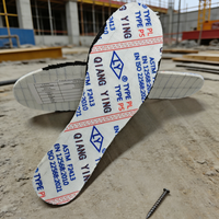 Semelles anti-perforation et anti-coupure, conformes aux normes de sécurité électrique EN22568, certifiées 15KN/200J, testées, durables