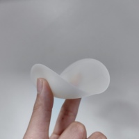 Cache-tétons en silicone de 8 cm, réutilisables, adhésifs, invisibles, imperméables pour femmes, pour robes dos nu