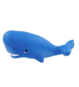 Juguetes Antiestrés con Forma de Ballena, Regalos Promocionales con Logotipo Personalizado, Pelota Antiestrés de Espuma de PU con Forma de Ballena - Product Image 3