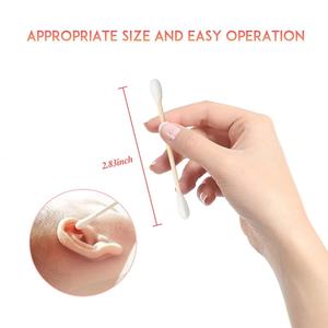 Cotons-tiges en bois Cotons-tiges à double pointe - Product Image 2