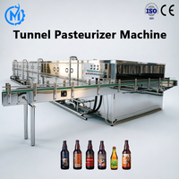 Équipement automatique de stérilisation de la bière de petite taille, machine de pasteurisation, tunnel de pasteurisation de la bière