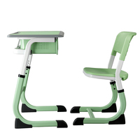 Ensemble bureau et chaise pour école primaire, mobilier pour enfants, ensemble bureau et chaise pour salle de jeux, ensemble bureau de formation avec tiroirs