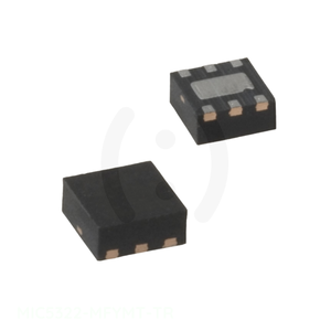 6 UFDFN Exposed Pad, 6 TMLF In Stock MIC5322-MFYMT-TR Integrated Circuit Kit Power Management (PMIC) IC REG LINEAR 1.5V/2.8V <strong>6TM</strong> - Product Image 1