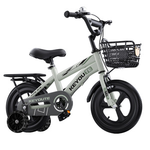 Bicicleta para niños Keyoute de 16 pulgadas con cuadro de acero de alto carbono, diseño ligero de paso bajo para edades de 3 a 6 años, para niñas y niños - Product Image 2