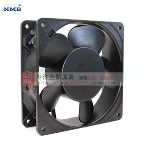 พัดลมระบายความร้อน NMB ขนาด 120 มม. AC 220V พลาสติก พัดลมระบายอากาศอุตสาหกรรม - Product Image 1