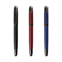 Stylo plume en métal de luxe de haute qualité plume fine Logo personnalisé calligraphie pour les affaires nouveauté écriture qualité assurée boîte-cadeau
