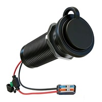 Convertisseur élévateur de tension DC 12V vers 30V haute puissance Starlink Mini, adaptateur de prise en silicone, connecteur d'alimentation femelle étanche, vente en gros