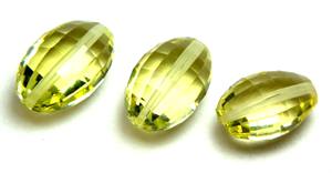 หินควอทซ์ธรรมชาติเลมอนผสมพลอยทรงหลวมขนาดเทียบแบบหลวมจากผู้ผลิตอินเดีย - Product Image 5