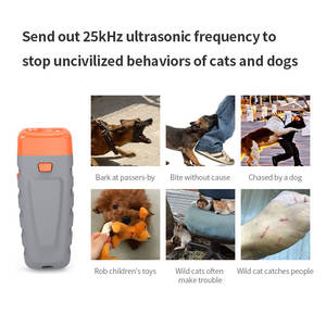 Hot Seller Outdoor Rechargeable Ultrasonic <span class=keywords><strong>Dog</strong></span> Repeller No Bark Handle <span class=keywords><strong>Dog</strong></span> Repeller No <span class=keywords><strong>Dog</strong></span> Noise Anti Barking Device - Product Image 5
