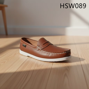 HY, Chaussures <span class=keywords><strong>bateau</strong></span> polyvalentes style masque, sans éblouissement, pour la ville, petites tailles disponibles, décontractées, type penny loafer HSW089 - Product Image 1