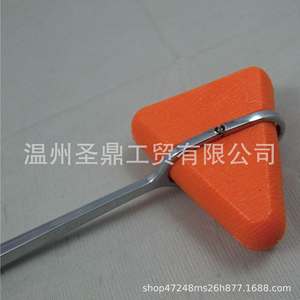 Marteau de percussion médical Wenzhou Saint KT-GF05A en alliage de zinc 19x5cm, outil de diagnostic manuel des réflexes, utilisation sur tout le corps - Product Image 3