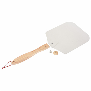 <span class=keywords><strong>Pelle</strong></span> à pizza pliable <span class=keywords><strong>en</strong></span> aluminium avec manche <span class=keywords><strong>en</strong></span> <span class=keywords><strong>bois</strong></span> 12/14 pouces pour four, grill, cuisson de pizzas maison, pains et pâtisseries - Product Image 6