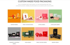 Logotipo de impresión personalizada pollo frito pescado y patatas fritas hamburguesa bandeja para perros calientes Kraft Catering Pizza papel de embalaje caja de comida para llevar - Product Image 3