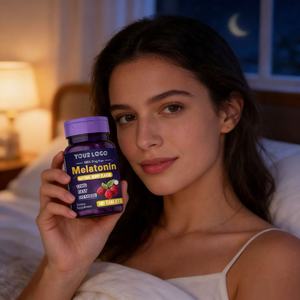 Servicio OEM/ODM, Tabletas de Melatonina, Suplemento Natural para Dormir, Ayuda a Promover un Sueño Profundo y Reparador - Product Image 1