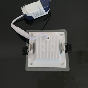 नई उच्च लुमेन सिल पैनल प्रकाश पैनल कवर एम्बेडेड 18W 24W एल्यूमीनियम downlight वर्ग कांच अल्ट्रा-पतली frameless पैनल प्रकाश का नेतृत्व किया - Product Image 2