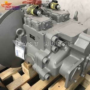 Pompe à pistons variables à plaque oscillante à double pompe parallèle Hangood K5V200DPH pour machines de construction Hitachi - Product Image 3