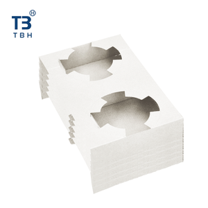 Support à gobelets durable en carton, plateau pour 2 gobelets, emballage biodégradable et écologique pour boissons à emporter, emballage personnalisé - Product Image 3