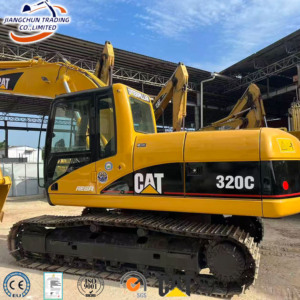 Excavatrice Caterpillar 320C d'occasion fiable de 20 tonnes avec moteur, boîte de vitesses et moteur puissants, construction solide, qualité éprouvée - Product Image 1