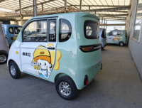 Mini scooter électrique de mobilité urbaine et rurale à 2 portes à 4 places pour les loisirs des personnes âgées et les achats des enfants