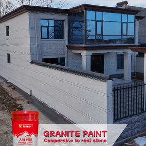 Revestimiento Líquido Acrílico Impermeable Wufushan en Aerosol para Paredes Exteriores de Edificios con Textura de Piedra Natural y Efecto Granito Brillante - Product Image 5