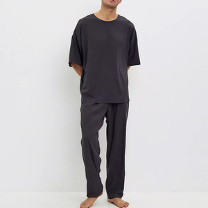 Nuevo <span class=keywords><strong>Pijama</strong></span> de Verano para <span class=keywords><strong>Hombre</strong></span>, Camiseta de Manga Corta, <span class=keywords><strong>Pijama</strong></span> de Algodón para <span class=keywords><strong>Hombre</strong></span>, Pantalones de <span class=keywords><strong>Pijama</strong></span> <span class=keywords><strong>a</strong></span> Cuadros, Ropa de Dormir, Ropa de Estar para <span class=keywords><strong>Hombre</strong></span> - Product Image 1