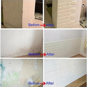 Autocollants muraux en briques 3D autocollants, panneaux muraux en <span class=keywords><strong>PVC</strong></span> insonorisants et souples pour la décoration des maisons, des appartements et des salles de sport - Product Image 6