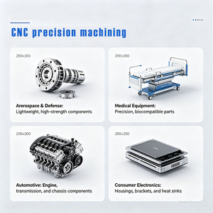 Componenti di Precisione Non Standard in Lega di <span class=keywords><strong>Alluminio</strong></span> Lavorati a 5 Assi con <span class=keywords><strong>Cromatura</strong></span>, Precisione 0,003mm, Componenti Robotici Personalizzati - Product Image 5