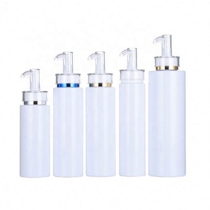 200ML 300ML 500ML Cosmetics Plastic Containers Hair Oil Packing Shampoo Lotion Pump <b>Bottle</b> for Luxury Cream - Product Image 3