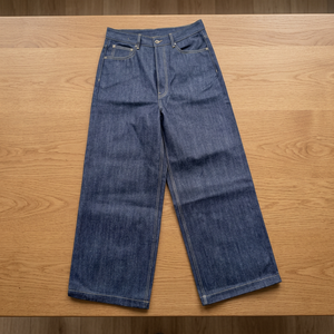 Jeans de Mezclilla de Cintura Alta y Pierna Recta para Hombre, Corte Regular, Color Sólido, Estilo Casual de Otoño - Product Image 3