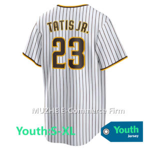 Neuer Großhandel Tatis Jr. 23 Bogaerts 2 Machado13 Merrill 3 Männer Frauen Jugend Limited Player Stitched American Baseball Jersey - Product Image 5