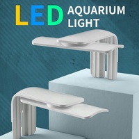 Jeneca Plant Aquarium LED Light, Prix de gros Mini pince à eau pour aquarium, Nouvelle lumière de couleur à clipser