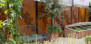 Ekranları bahçe dekoratif ekran paneli açık bahçe kompozit bahçe ekranı - Product Image 2