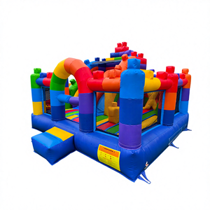 Vente chaude : Jeu de plein air pour adultes, parcours d'obstacles gonflable, grand terrain de jeux gonflable, château gonflable - Product Image 1