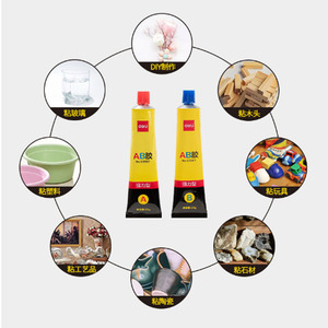 Jin Xian Feng Ab Glue 302 10g <b>Modified</b> Acryl Adhesive For Fishing Metal Ceramic Glass Wood <b>Plastic</b> - Product Image 2