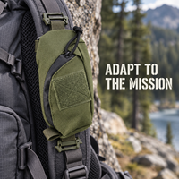 Pochette Molle pour outils, sacoche pour téléphone, sac de chasse haute pression léger avec bandoulière pour activités de plein air