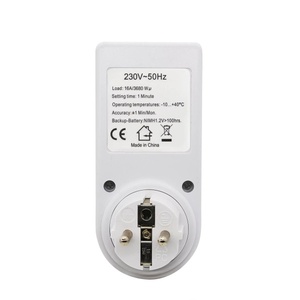 16A 230V 24 Hour <strong>Timer</strong> Switch Electric Digital <strong>Timer</strong> <strong>Plug</strong> Prices - Product Image 4