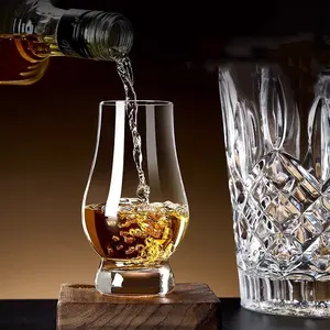 Elegante Kristalglas Geurbeker Transparante Whisky Wijnproeverij Beker