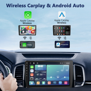 Pantalla IPS de 9 Pulgadas y 1280 * 720 Píxeles, Panel Táctil Capacitivo 2.5D, Android 2+64G, Compatible con <span class=keywords><strong>Youtube</strong></span>/Netflix/Navegación/Control Siri - Product Image 3