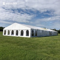 Tentes robustes pour fêtes, événements, expositions, 500 personnes, structure en aluminium, haute qualité, imperméables, tente de mariage, activités de plein air