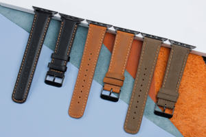 Apple Watch Serisi 11 10 9 8 7 6 için Chungming Crazy Horse Deri Kayış, Apple Watch Ultra 2 <span class=keywords><strong>3</strong></span> 49mm için Vintage Deri Kordon - Product Image 5