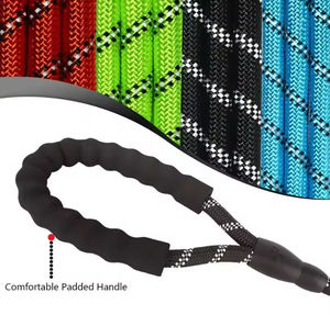 Correa de Nailon para Perros, Suave y Cómoda, con Mango, Multicolor, Reflectante, para Caminar de Noche con Seguridad - Product Image 5