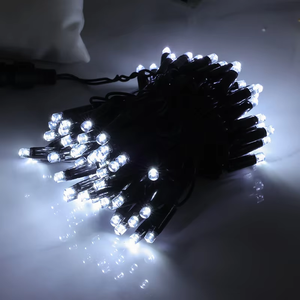 ไฟ LED สายยาวสำหรับตกแต่งภายนอกอาคาร รุ่นใหม่ IP67 H03RN-F สีดำ แสงวอร์มไวท์ 2700K อายุการใช้งานยาวนาน 220V ปลั๊กแบบ EU - Product Image 2