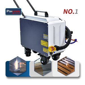 Machine de nettoyage au laser pulsé portable mini-chariot 100W-300W, décapant de <span class=keywords><strong>peinture</strong></span> laser portatif pour métal - Product Image 4