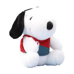 <span class=keywords><strong>Porte</strong></span>-clés brodé <span class=keywords><strong>Snoopy</strong></span> en peluche douce et mignonne de haute qualité, en forme 3D, pour soulager le stress, avec pendentif en jersey de sport - Product Image 5