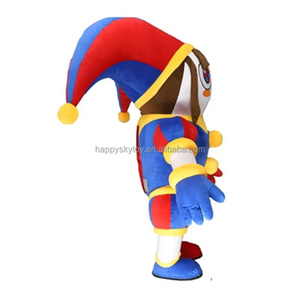 Disfraz de Mascota de payaso inflable de felpa para interiores/exteriores para Halloween carnaval venta disfraces de baile para niños payaso de Halloween - Product Image 5