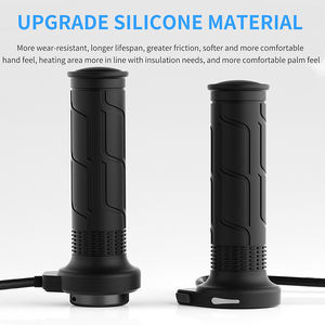 Poignée <span class=keywords><strong>chauffante</strong></span> intégrée pour vélo électrique d'hiver Wupp Chauffage intelligent pour poignées de vélo électrique - Product Image 4