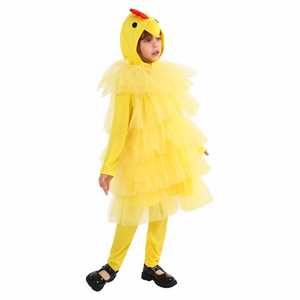 Disfraz de pollito amarillo para niños, disfraz de cosplay para uso en escenario - Product Image 4