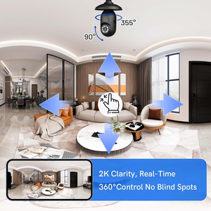 Cámara de Seguridad CMOS con Forma de Bombilla, 2M HD E27, Cámara Web Inteligente para Interiores, Monitor Inalámbrico para Bebés con Seguimiento por IA - Product Image 4