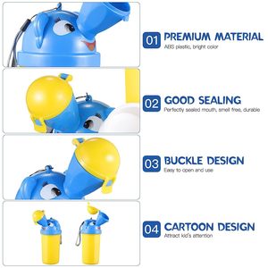Urinario higiénico a prueba de fugas para orinal portátil caliente en línea para coche de inodoro de emergencia para niños - Product Image 4