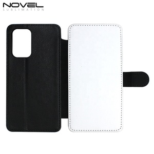 Étui de téléphone portable en cuir PU pour Samsung <span class=keywords><strong>Galaxy</strong></span> A73 5G, portefeuille à rabat, sublimation 2D, coque de téléphone vierge - Product Image 2
